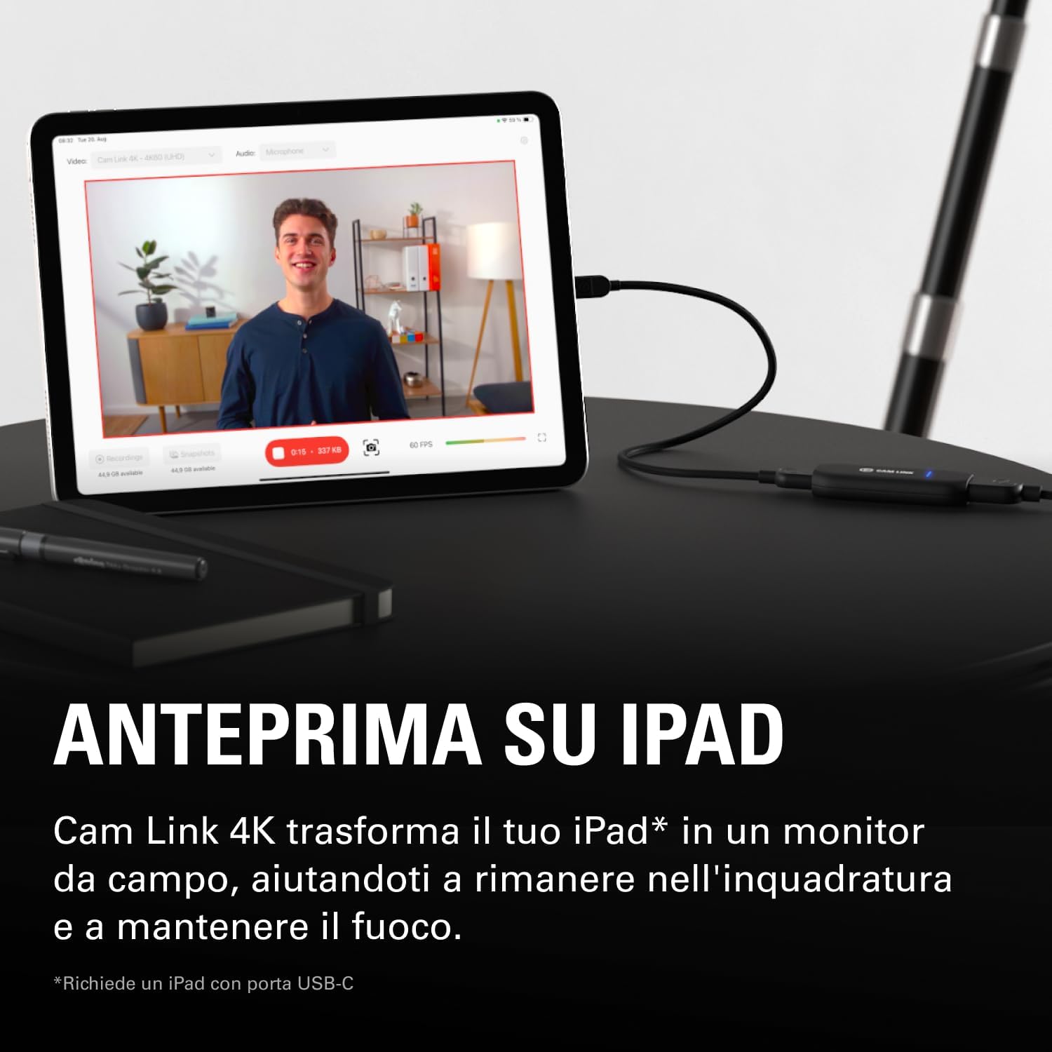 Elgato Cam Link 4K - Scheda Acquisizione Esterna HDMI a USB 3.0 - immagine 8