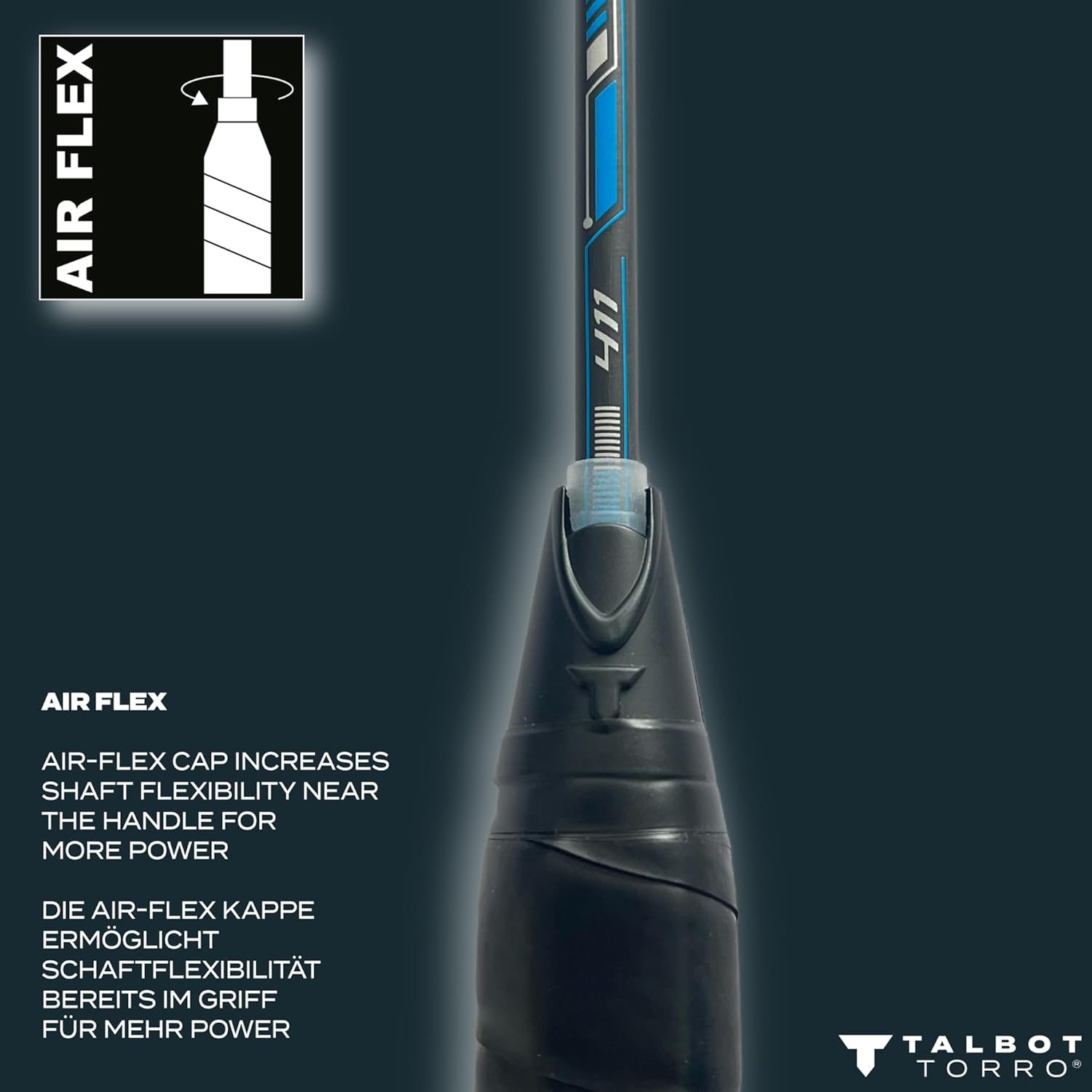 Talbot Torro Racchetta da Badminton Isoforce - immagine 2