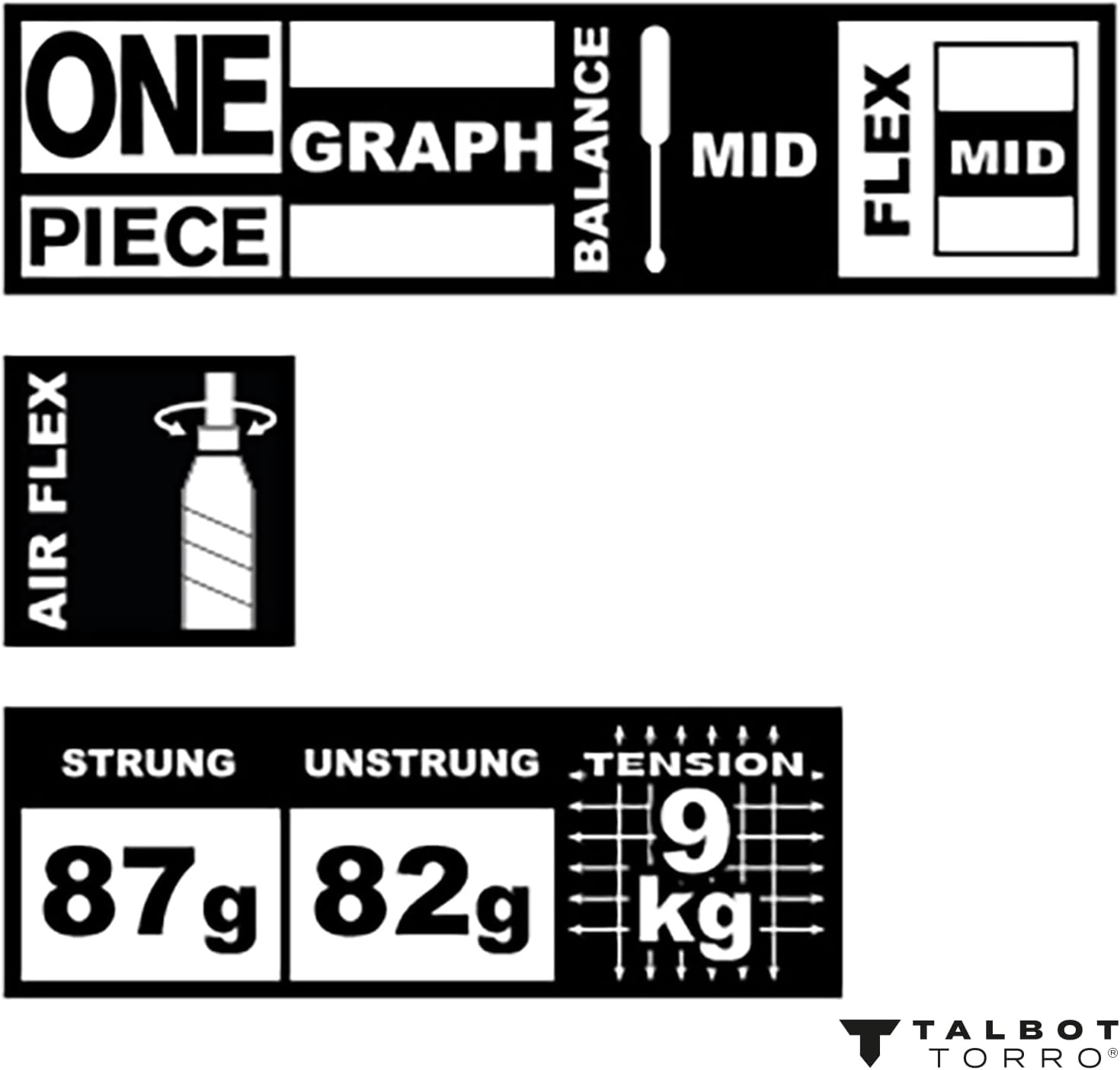 Talbot Torro Racchetta da Badminton Isoforce - immagine 4