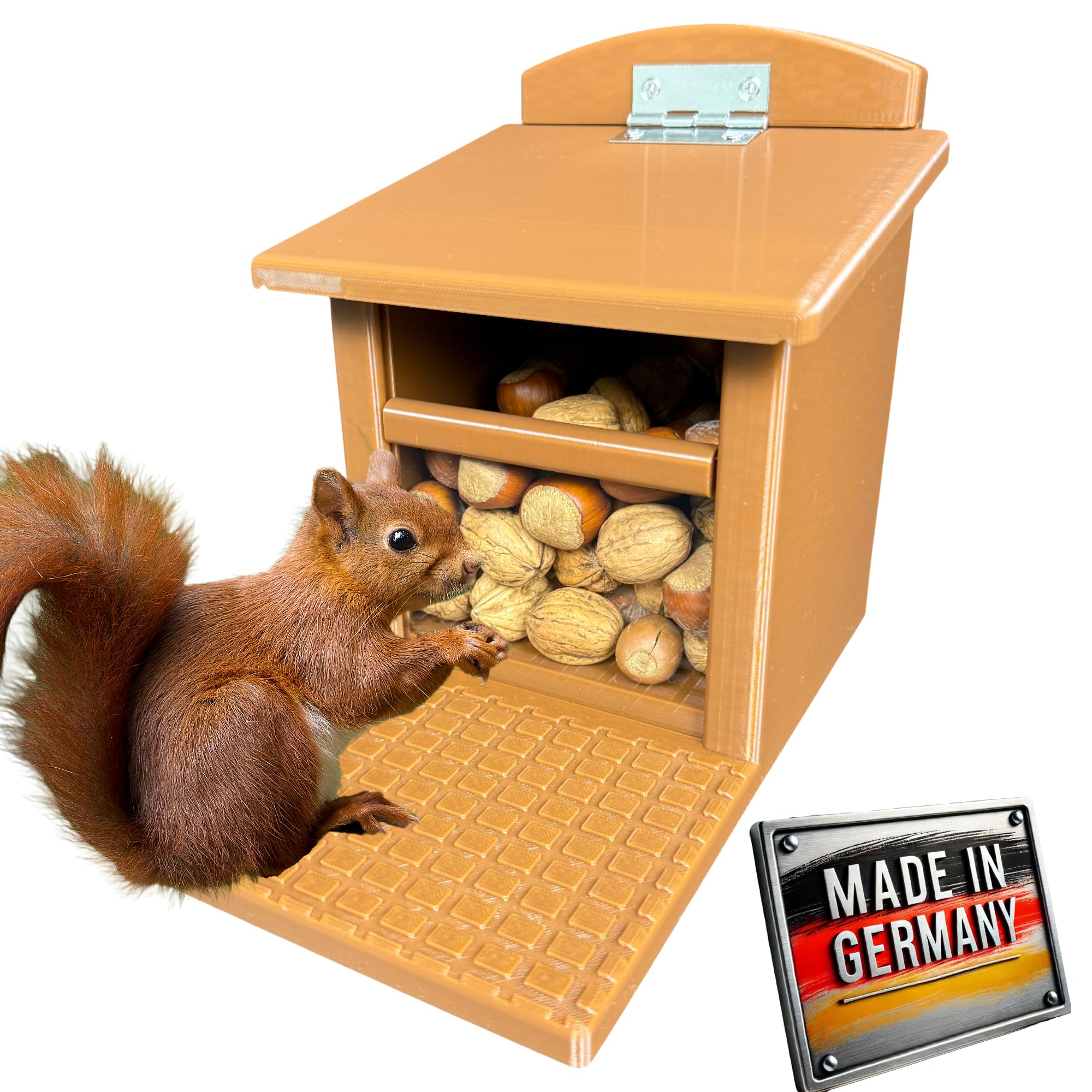 Mangiatoia per Scoiattolo, Marrone