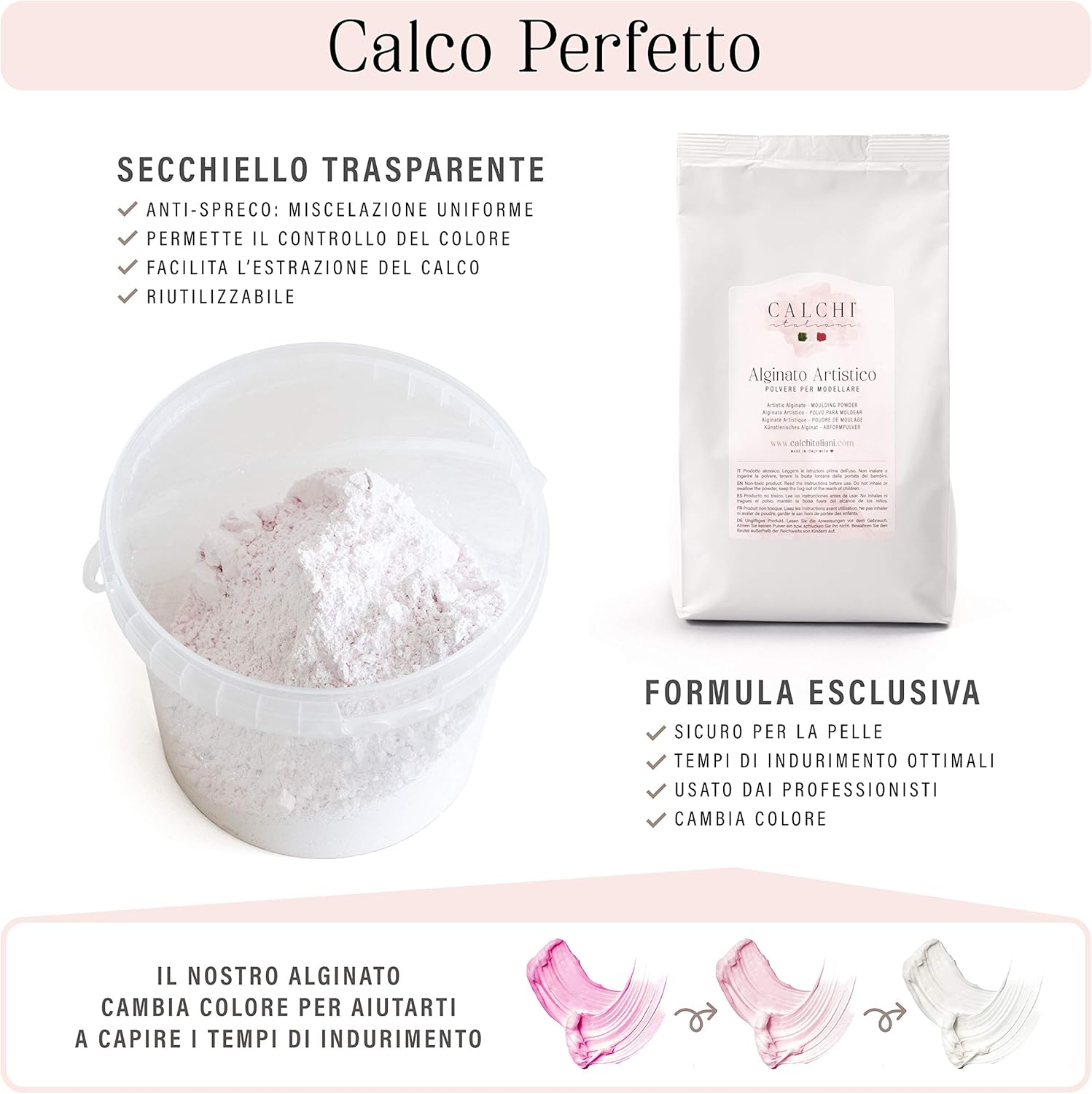 Calchi Italiani® Kit Calco Mani Coppia Premium - immagine 4