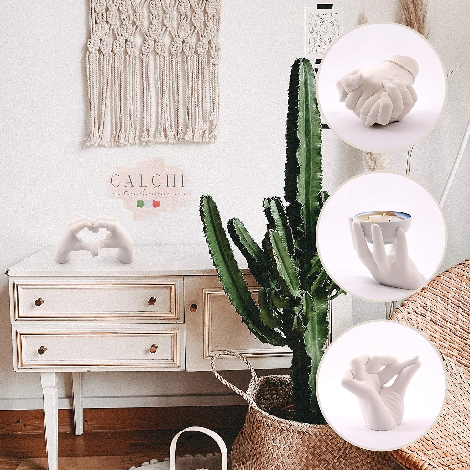 Calchi Italiani® Kit Calco Mani Coppia Premium - immagine 8