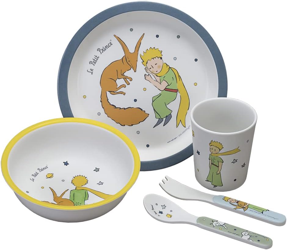 CONFEZIONE REGALO 5 PEZZI IL PICCOLO PRINCIPE BLU - immagine 1