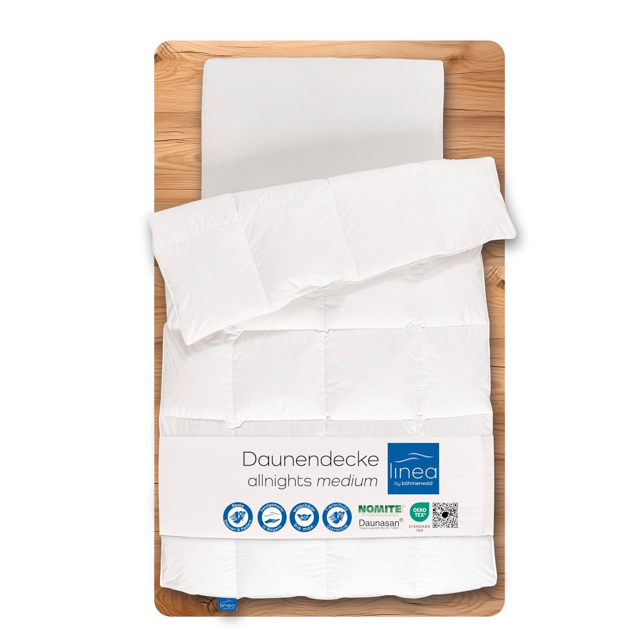 Böhmerwald Linea by allnights - Coperta Piume 200x200cm