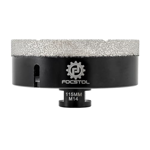 Focstol Punte per Trapano Diamantate 115mm M14