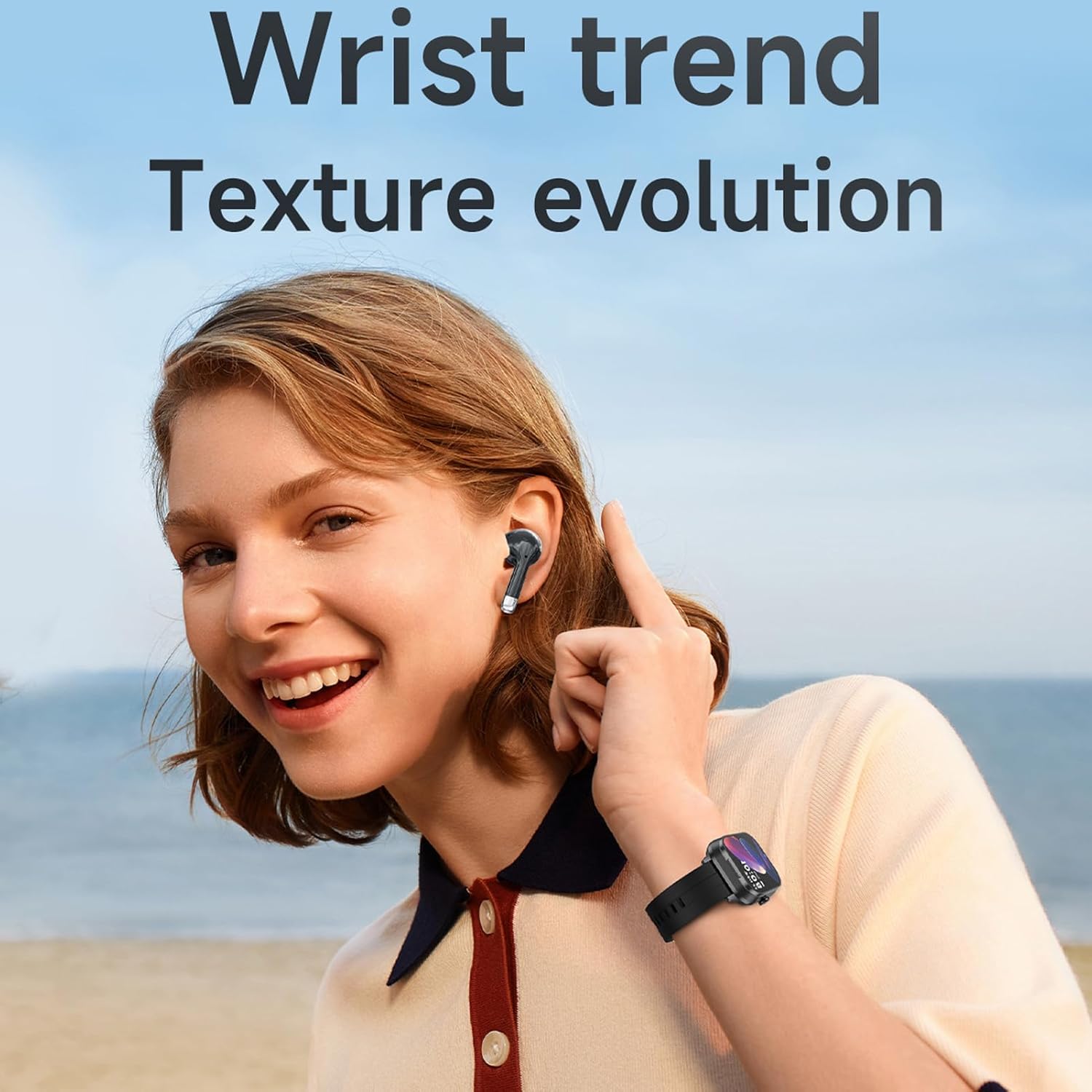 Smartwatch e Auricolari 2 in 1 - Schermo HD 2,01" - immagine 2