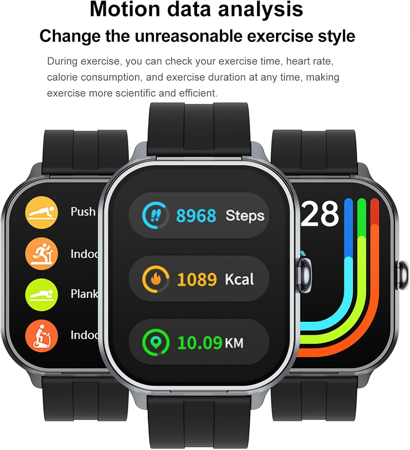 Smartwatch e Auricolari 2 in 1 - Schermo HD 2,01" - immagine 4