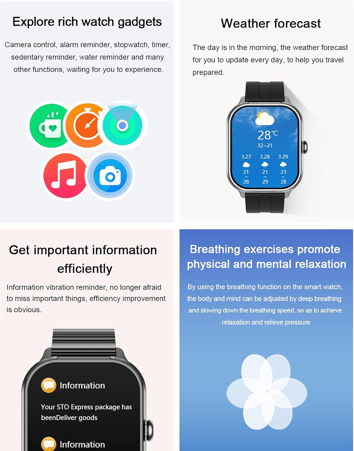 Smartwatch e Auricolari 2 in 1 - Schermo HD 2,01" - immagine 7