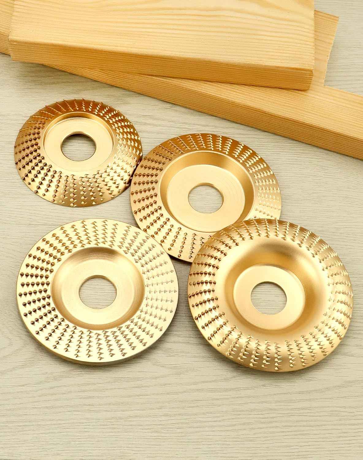 Qwork® 4 Pezzi Mola per Legno - immagine 5