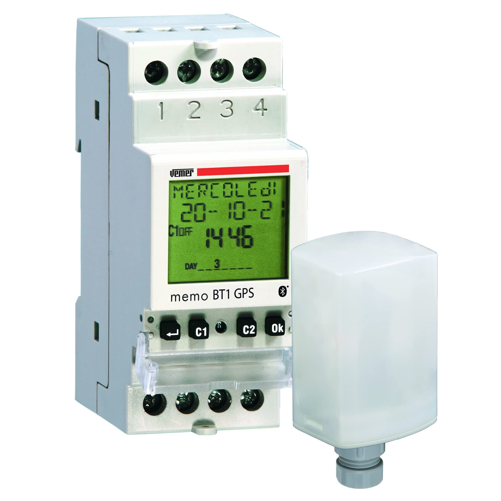 Vemer VE790000 Set Memo BT1 GPS - Interruttore Orario