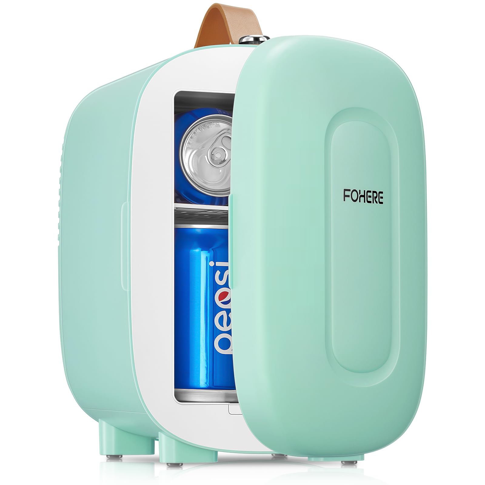 Fohere Mini Frigo da Camera 5L, Verde