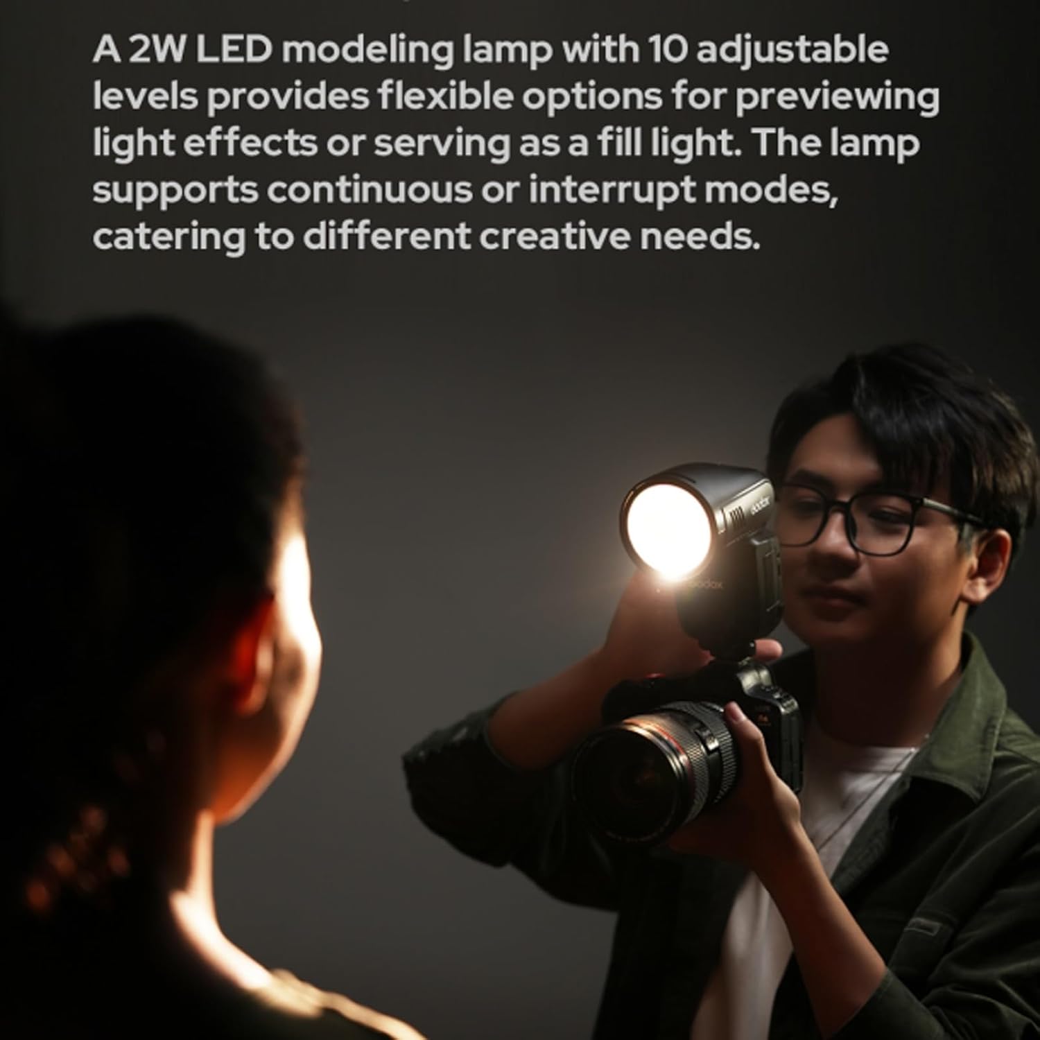 Godox V100C Flash TTL 100W per Canon EOS - immagine 6