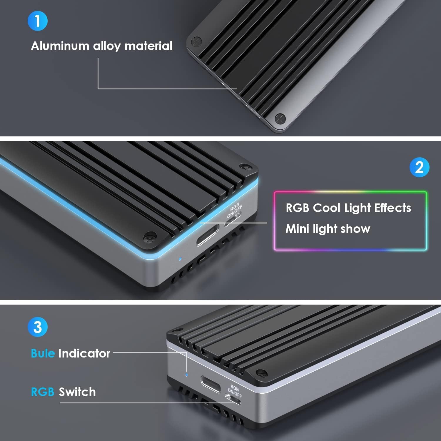 Jorkar Scatola Esterna SSD per MacBook Air/Pro - immagine 11