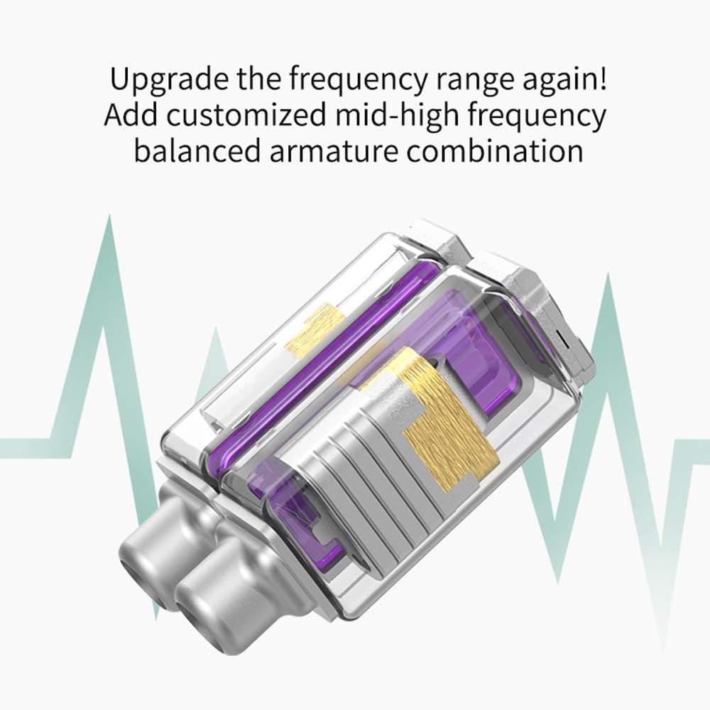 Linsoul KZ ZSX - Auricolari HiFi Ibridi 5BA+1DD - immagine 7