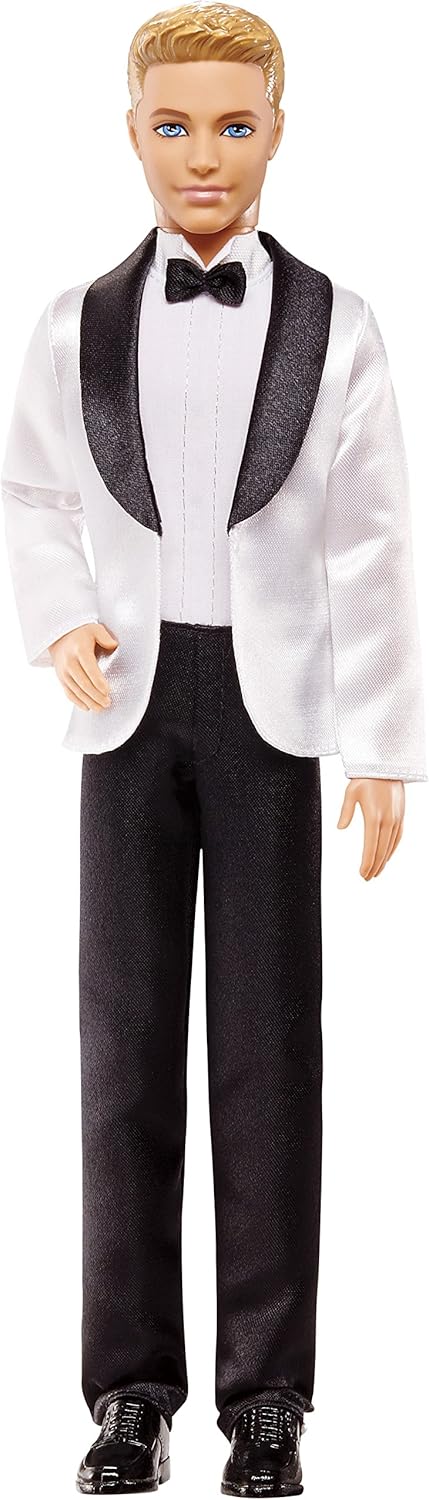 Barbie Conjunto de Boda con Muñecos Novios Ken - immagine 3