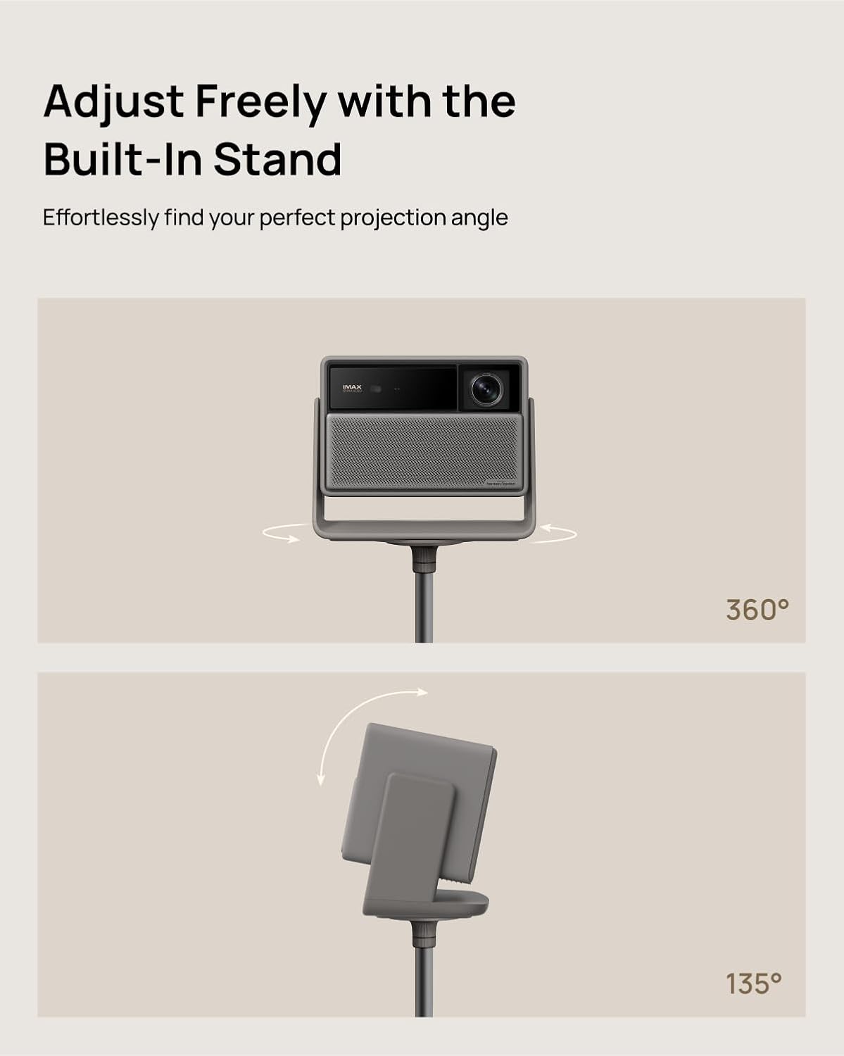 XGIMI Floor Stand (Elephant Grey) - immagine 4