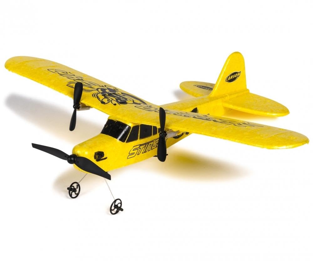 CARSON 500505029 Stinger 340 2.4G - Aereo RC Giallo
