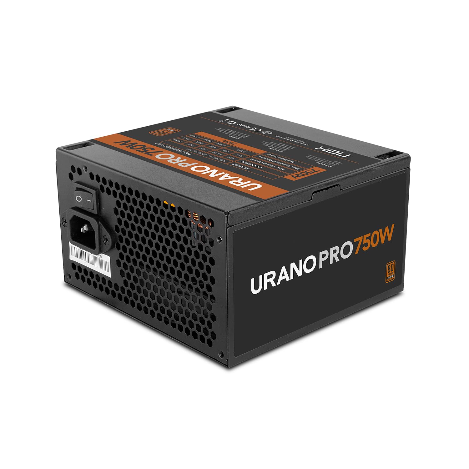 NOX XTREME URANO Pro 750W 80PLUS Bronze - Alimentatore ATX