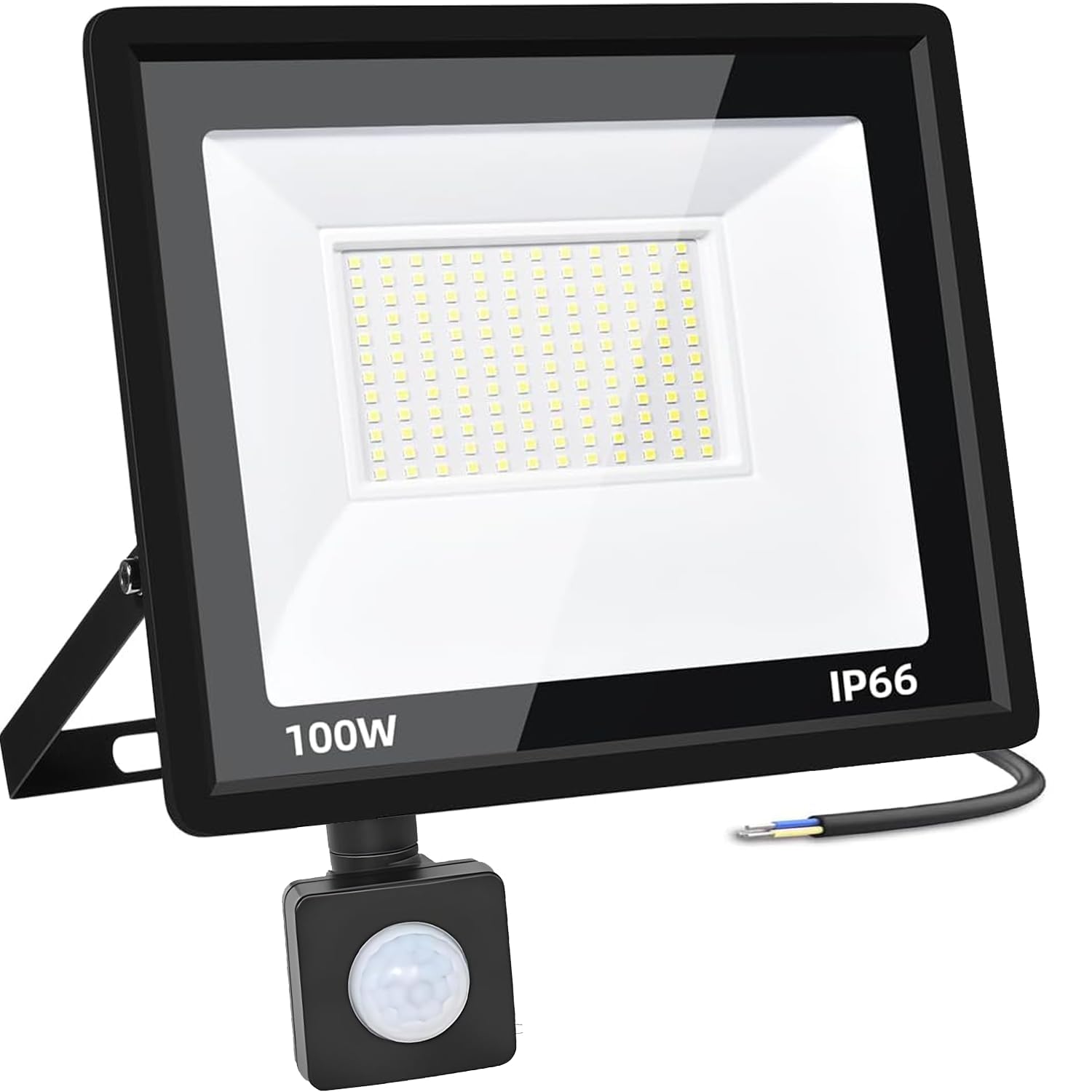 Createstar Faretto LED Esterno con Sensore 100W 10000LM