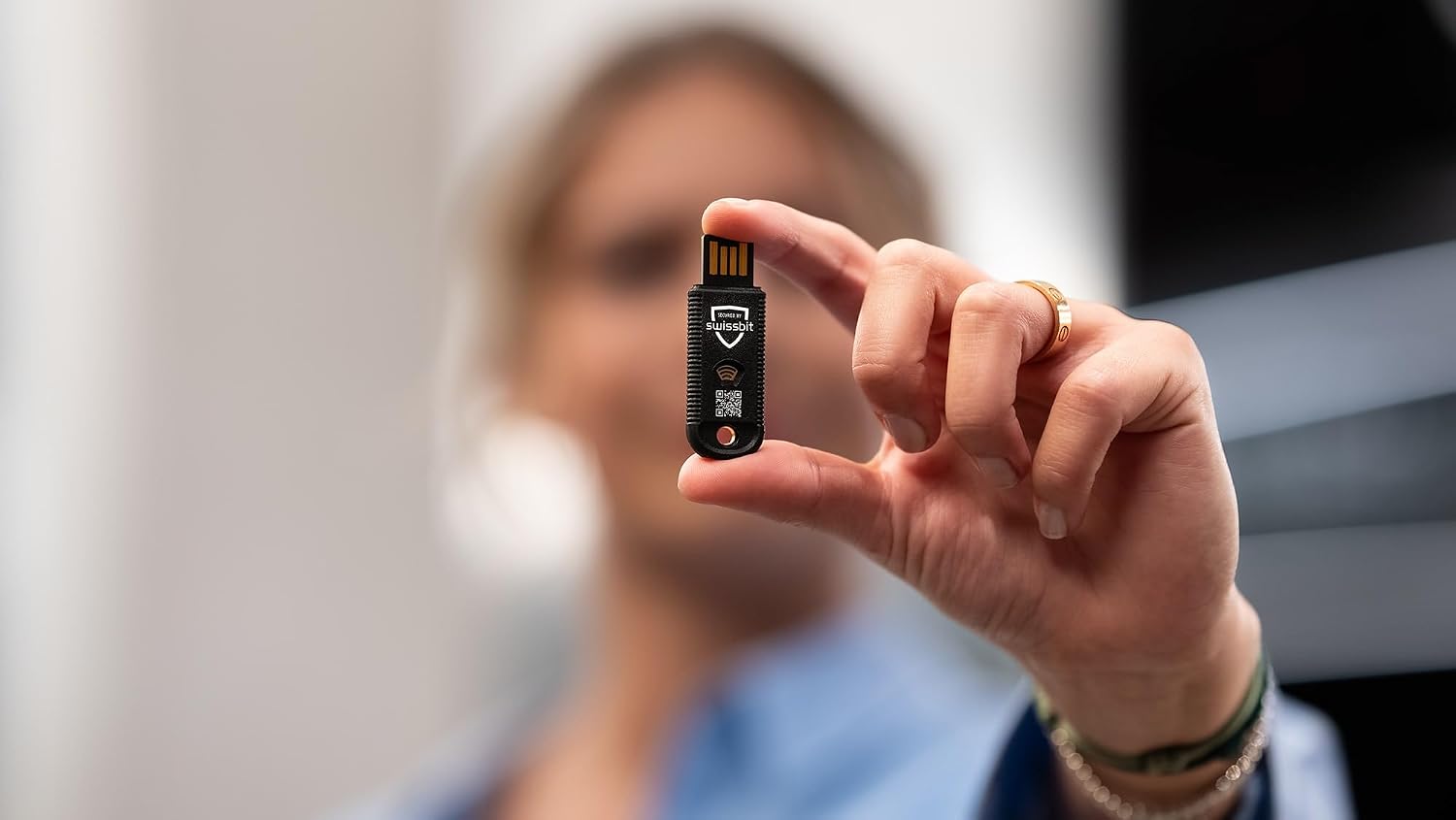 Swissbit iShield Key PRO - Chiave di Sicurezza Hardware, Nero | Velz