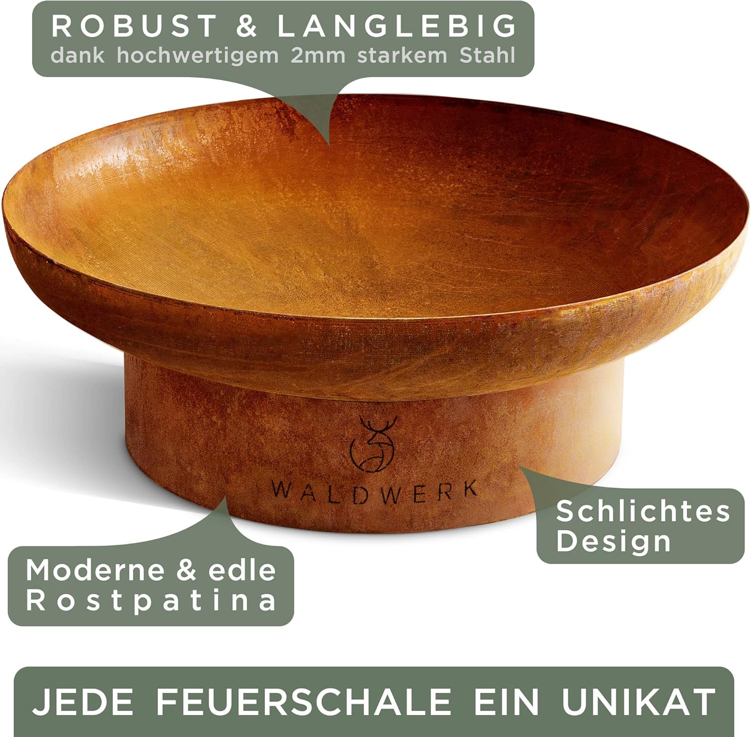 WALDWERK Braciere (metallo, 55) - immagine 2