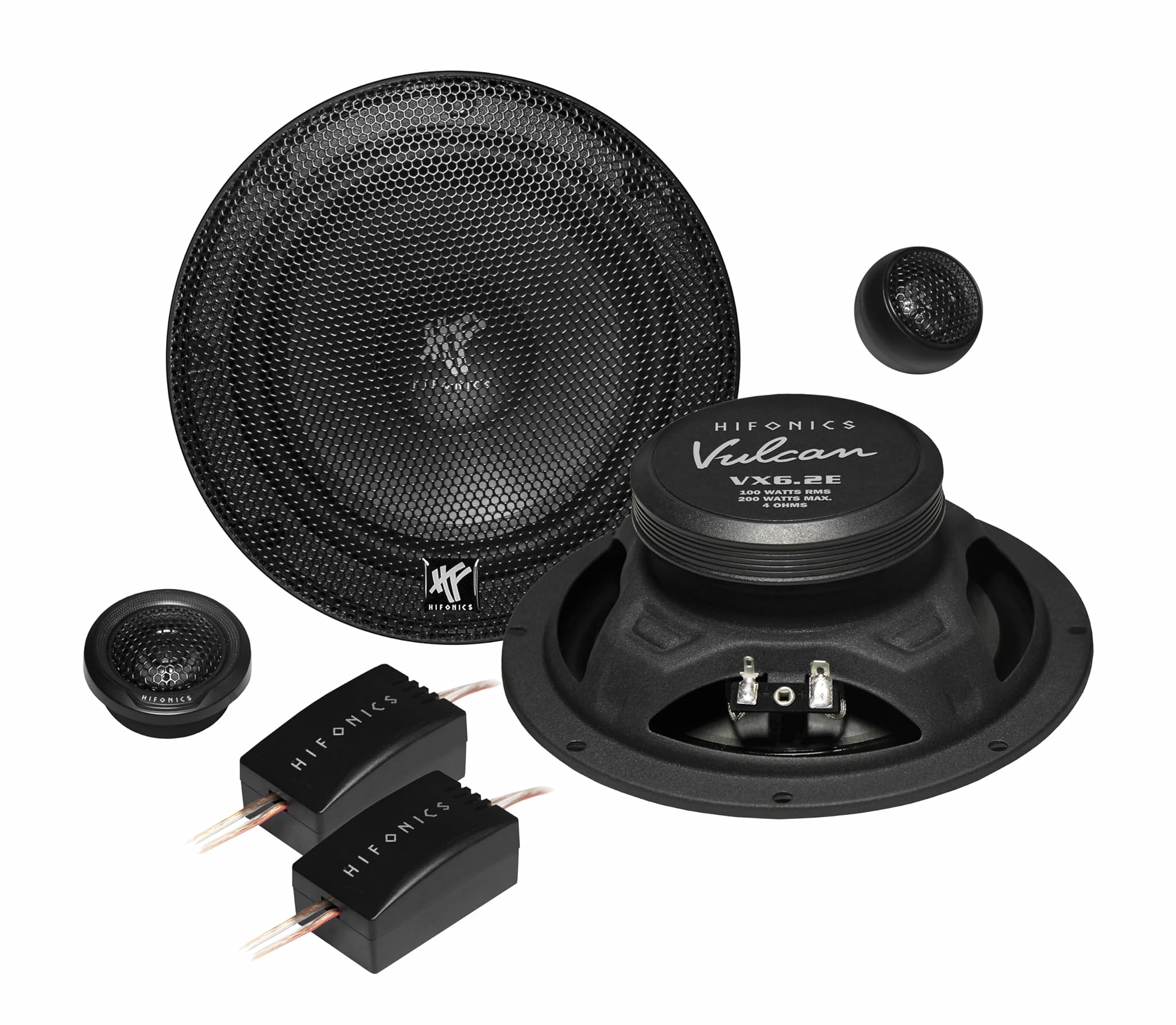 Hifonics VX6.2E - Sistema Altoparlanti a 2 Vie 16,5cm (6,5")
