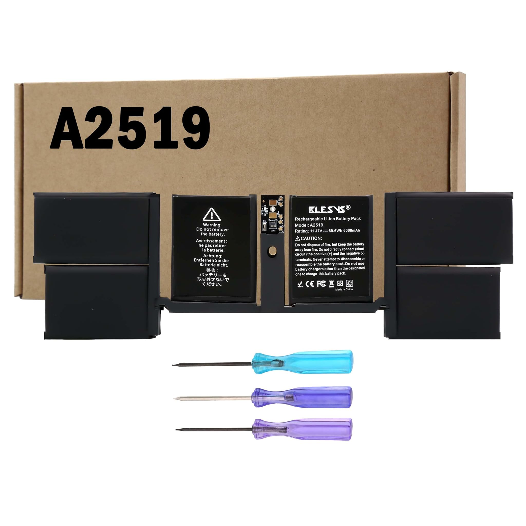 Blesys A2519 A2442 Batteria per MacBook Pro 14 Pollici
