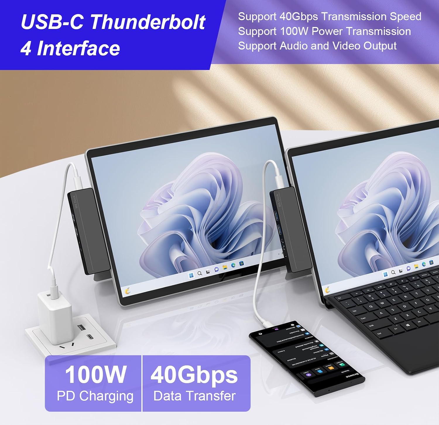 Docking Station per Surface Pro 8/9/10/11/X - immagine 4