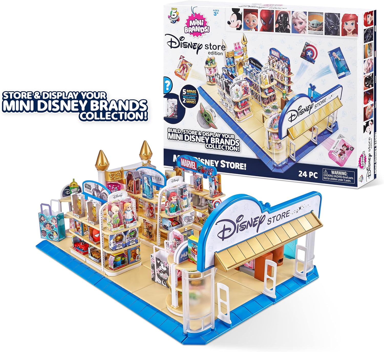 ZURU - 5 Sorpresa-Mini Store Disney, 77267, Multicolor - immagine 4