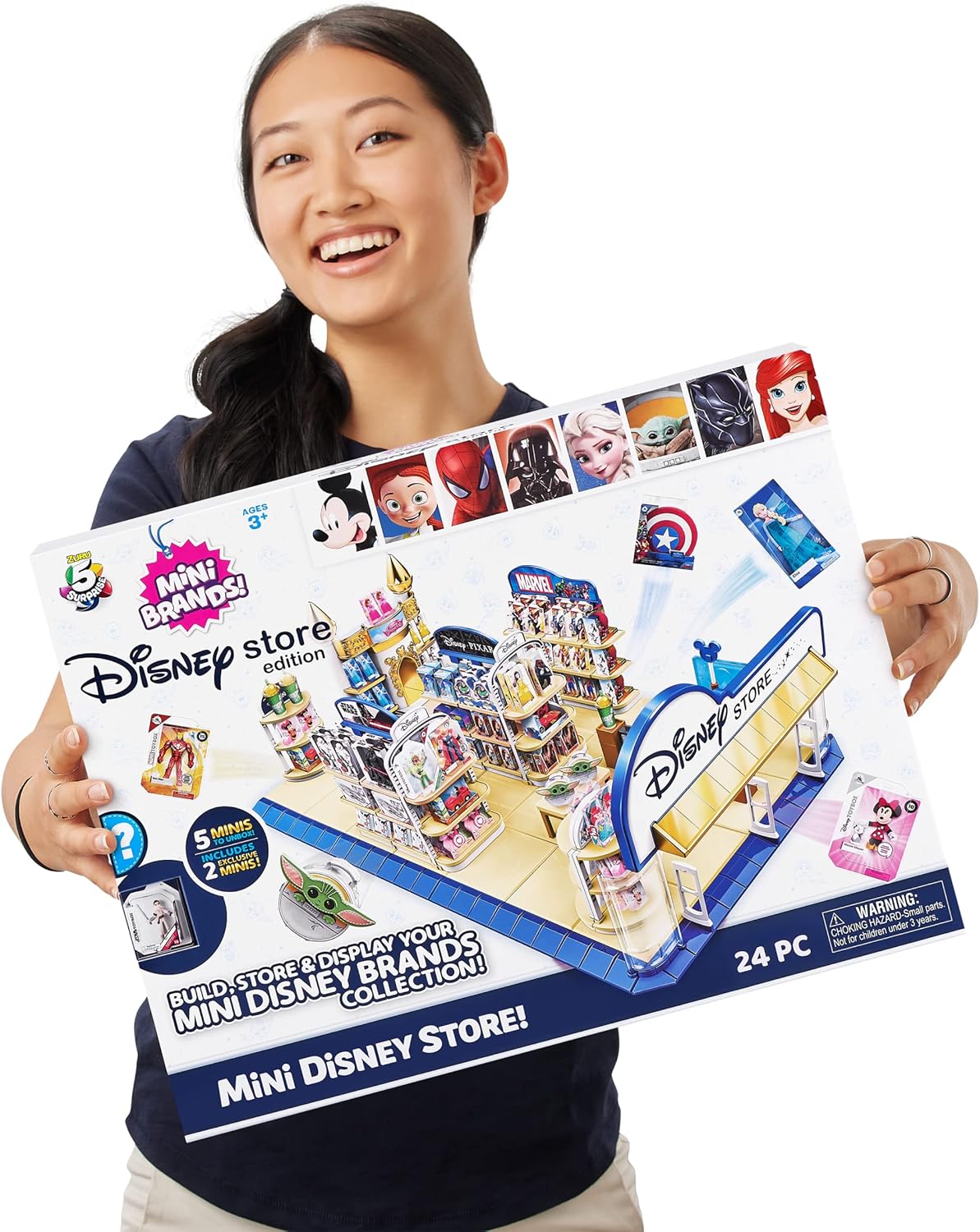 ZURU - 5 Sorpresa-Mini Store Disney, 77267, Multicolor - immagine 5