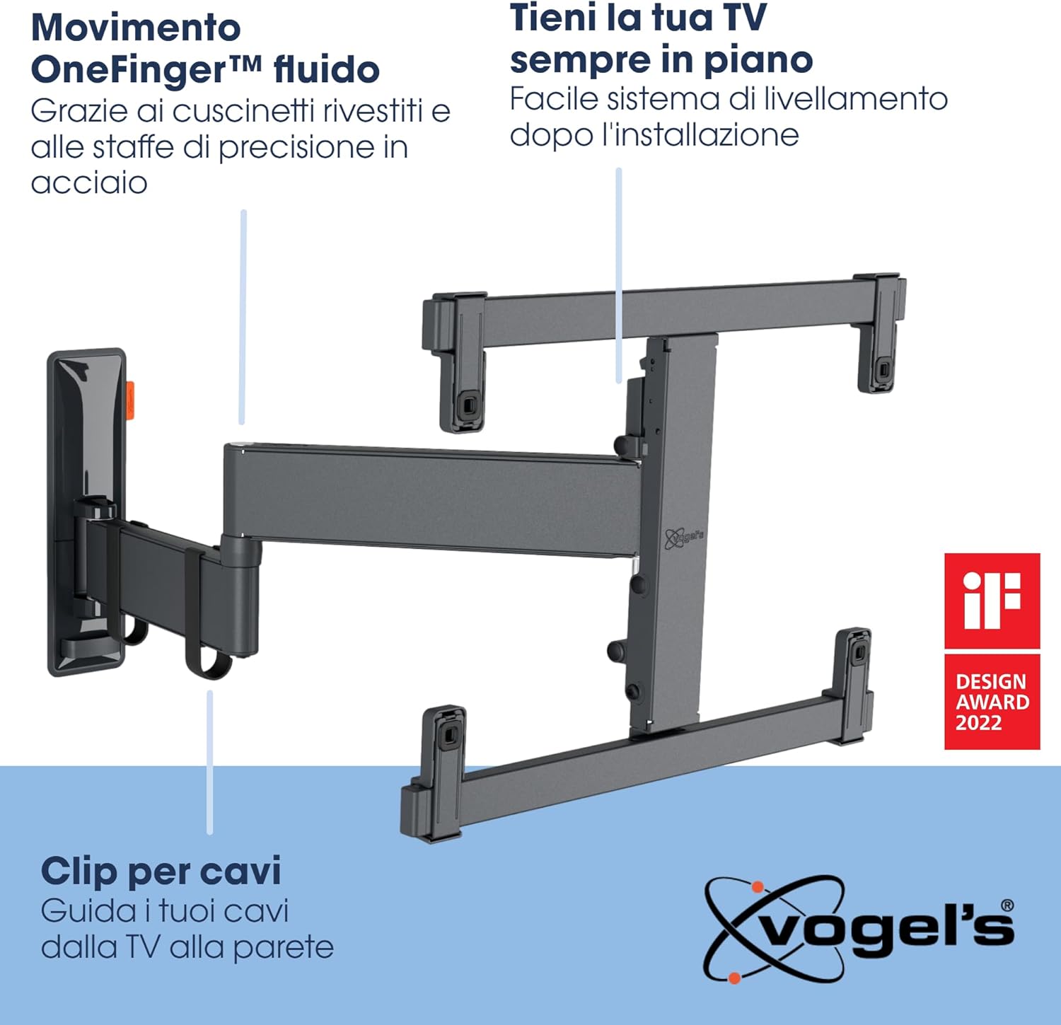 Vogel’s TVM 3465 - Supporto TV OLED Girevole 32-65 pollici - immagine 3