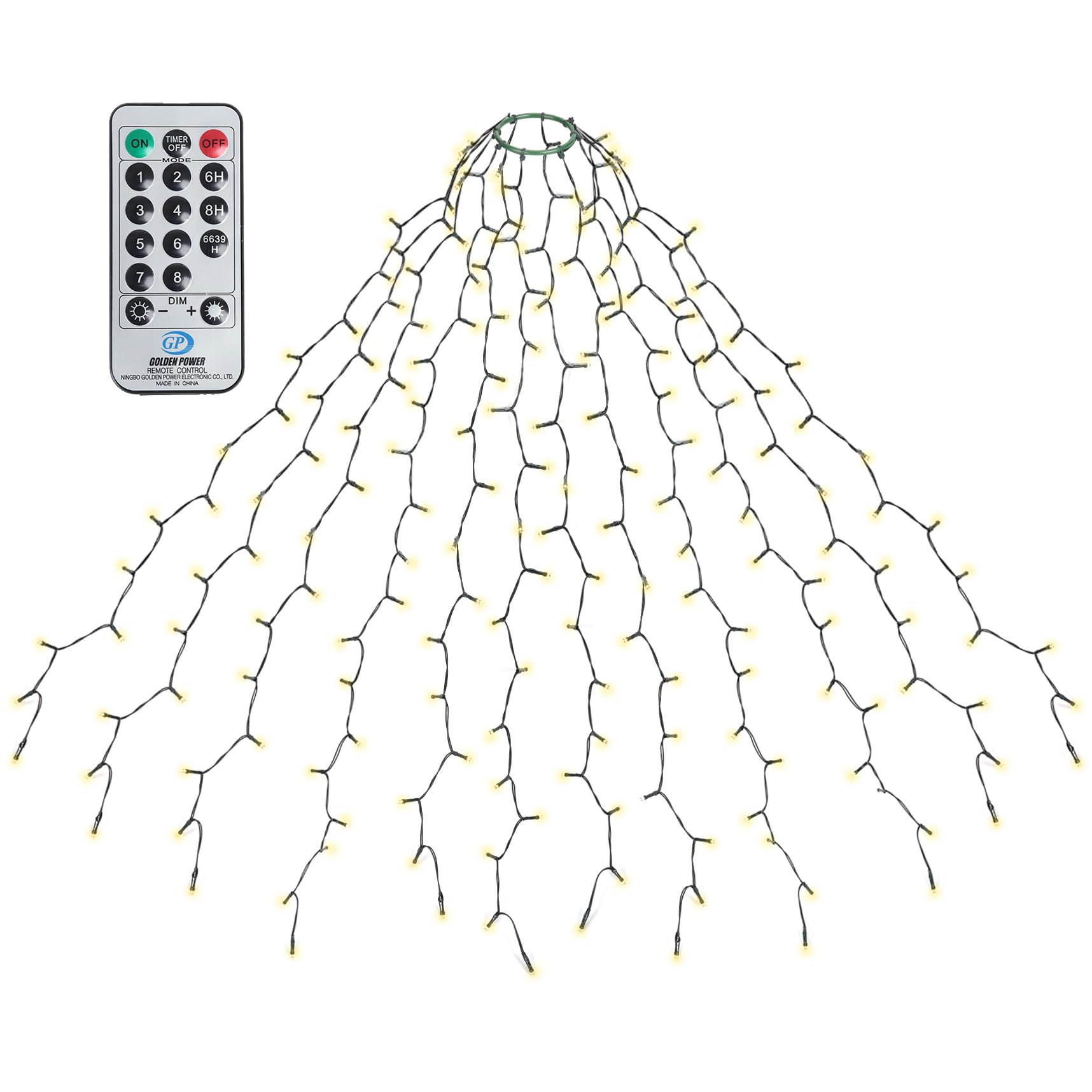 Salcar Catena Luci Albero di Natale 2m 420 LED