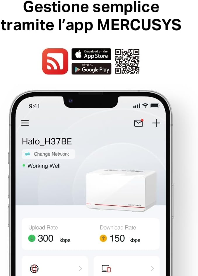 Mercusys TP-Link Halo H37BE - Sistema Mesh Wi-Fi 7 BE6500 - immagine 6