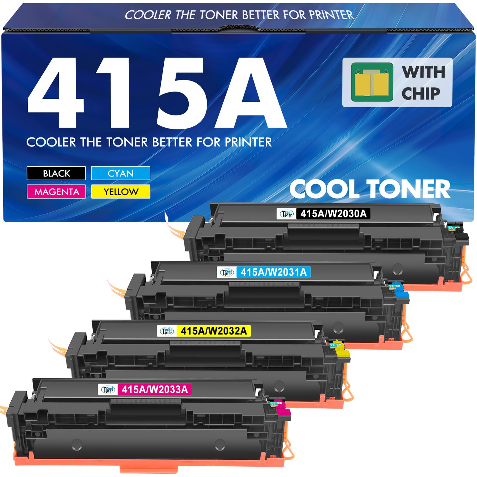 Toner Compatibile 415A MFP M479fdw (4er-Pack)