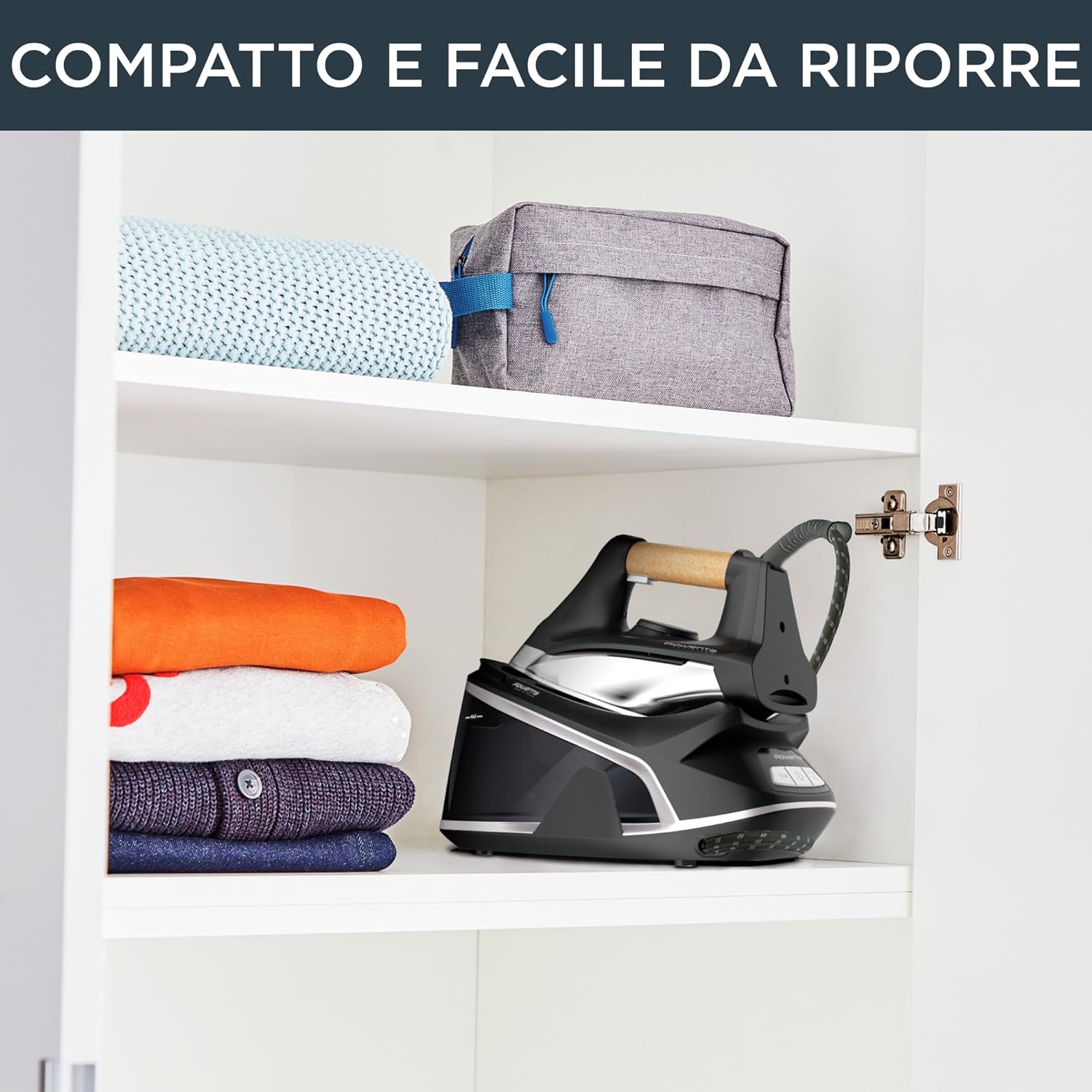 Rowenta Easy Steam - Ferro da Stiro con Generatore di Vapore - immagine 4