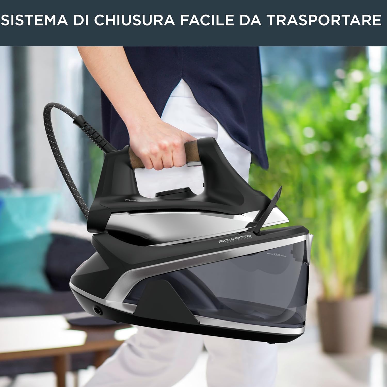 Rowenta Easy Steam - Ferro da Stiro con Generatore di Vapore - immagine 6