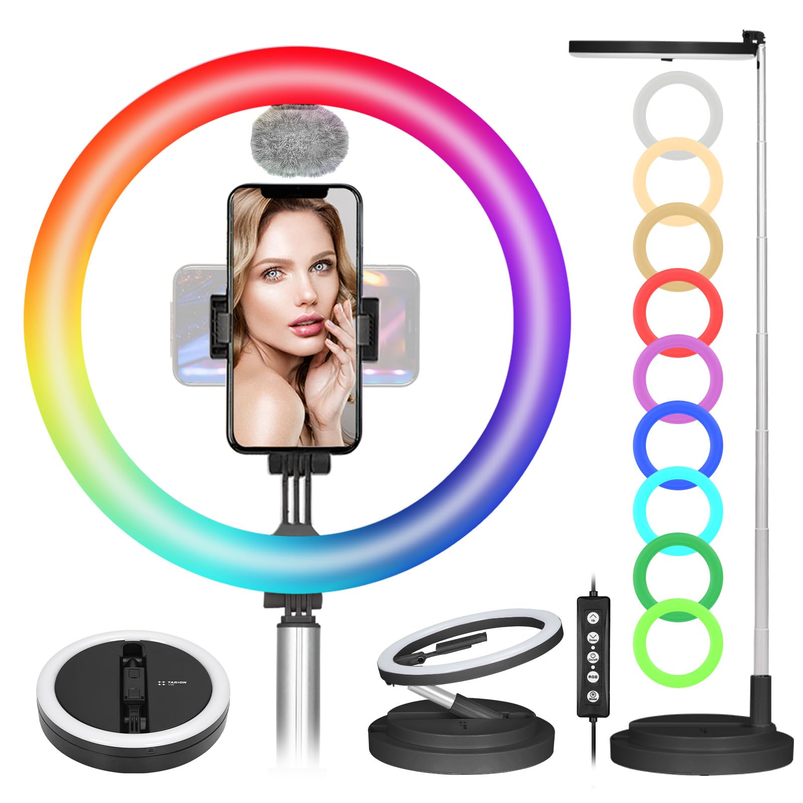 Tarion Luce ad Anello Pieghevole 11,8 Pollici