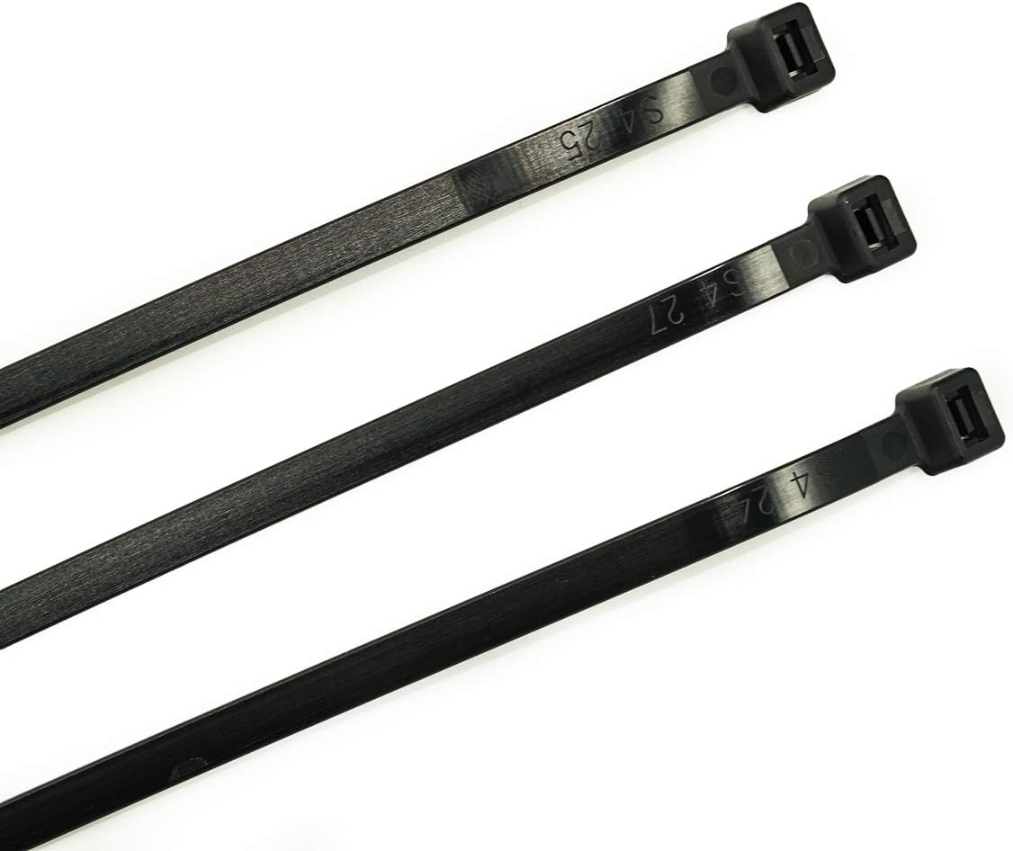 Erko Fascette plastica nere 400 x 7,6 mm 100 pezzi - immagine 6