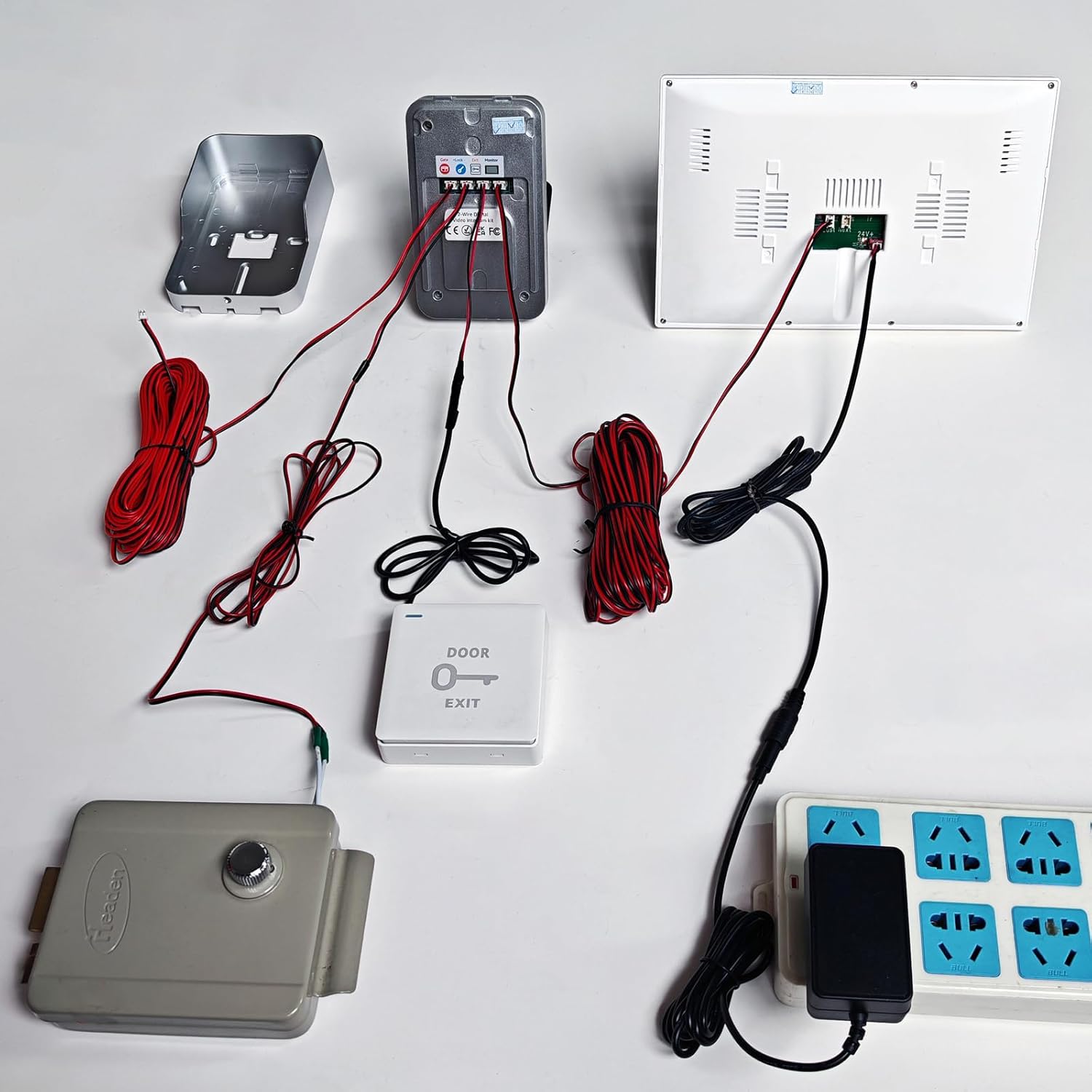 Honmidatek Videocitofono Smart 2 Fili 10.1 inch - immagine 2