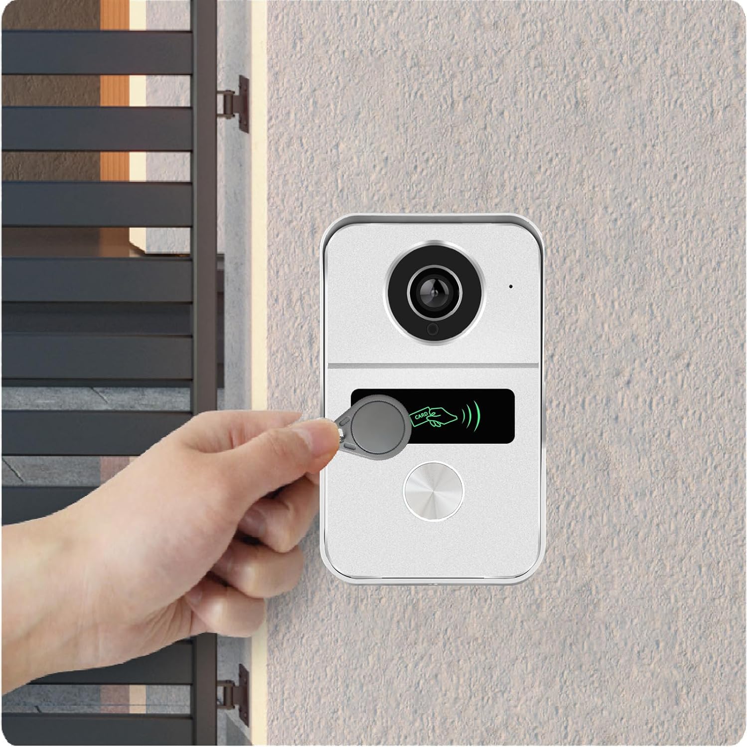 Honmidatek Videocitofono Smart 2 Fili 10.1 inch - immagine 9