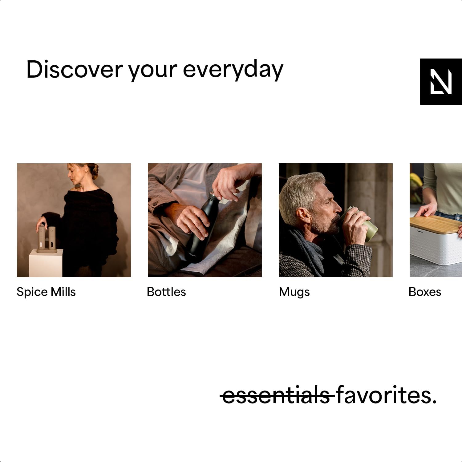 Lars Nysøm Set 2 Macina Sale e Pepe Manuale, Carbon Black - immagine 6