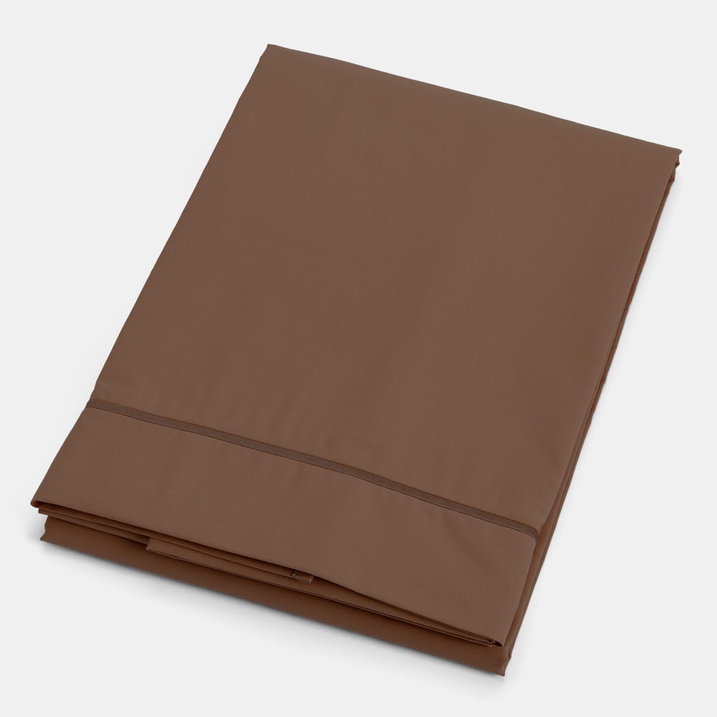 Bianca Plain Dyed Percale Deep Taupe - immagine 2