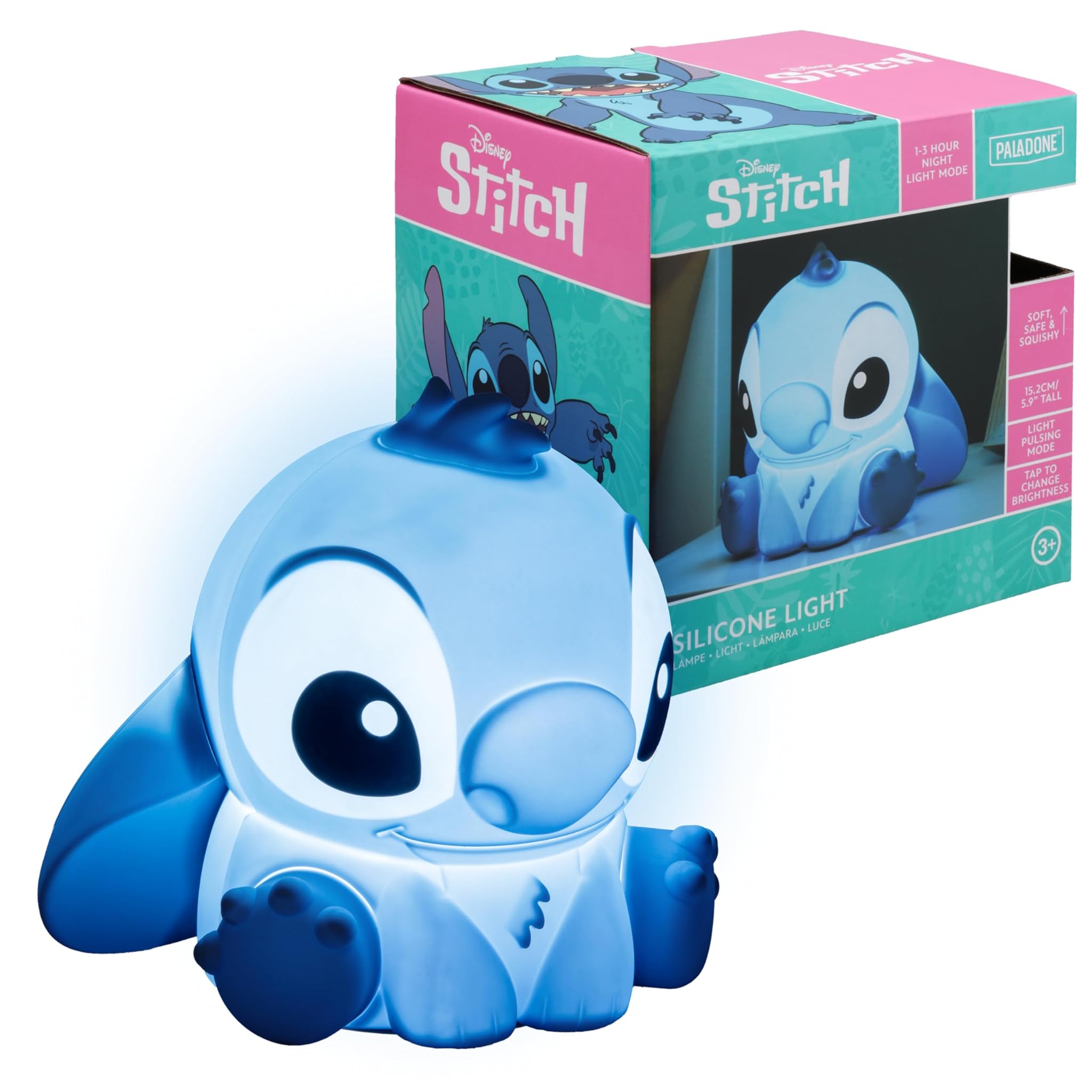 Paladone Stitch Squishy - Lampada da Scrivania Disney