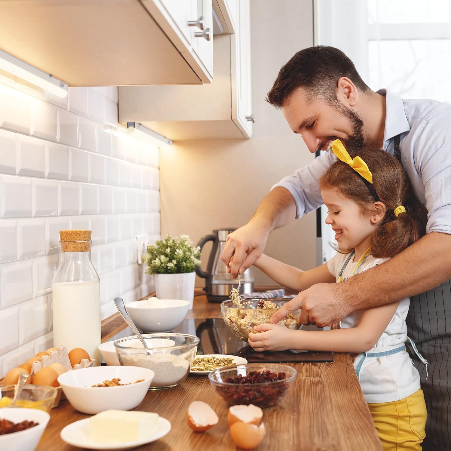 Parlat Apparecchi Sottopensile a LED Rigel, Set 3pz - immagine 3