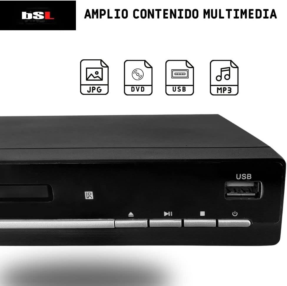 BSL-351 Lettore DVD Multiformato con USB - immagine 4