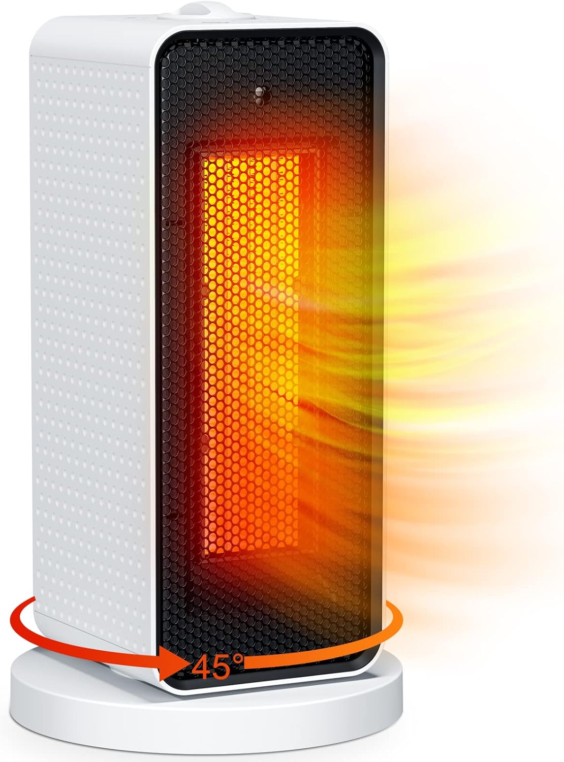 Ninonly Stufetta Elettrica da Bagno 1200W, Bianco - immagine 1