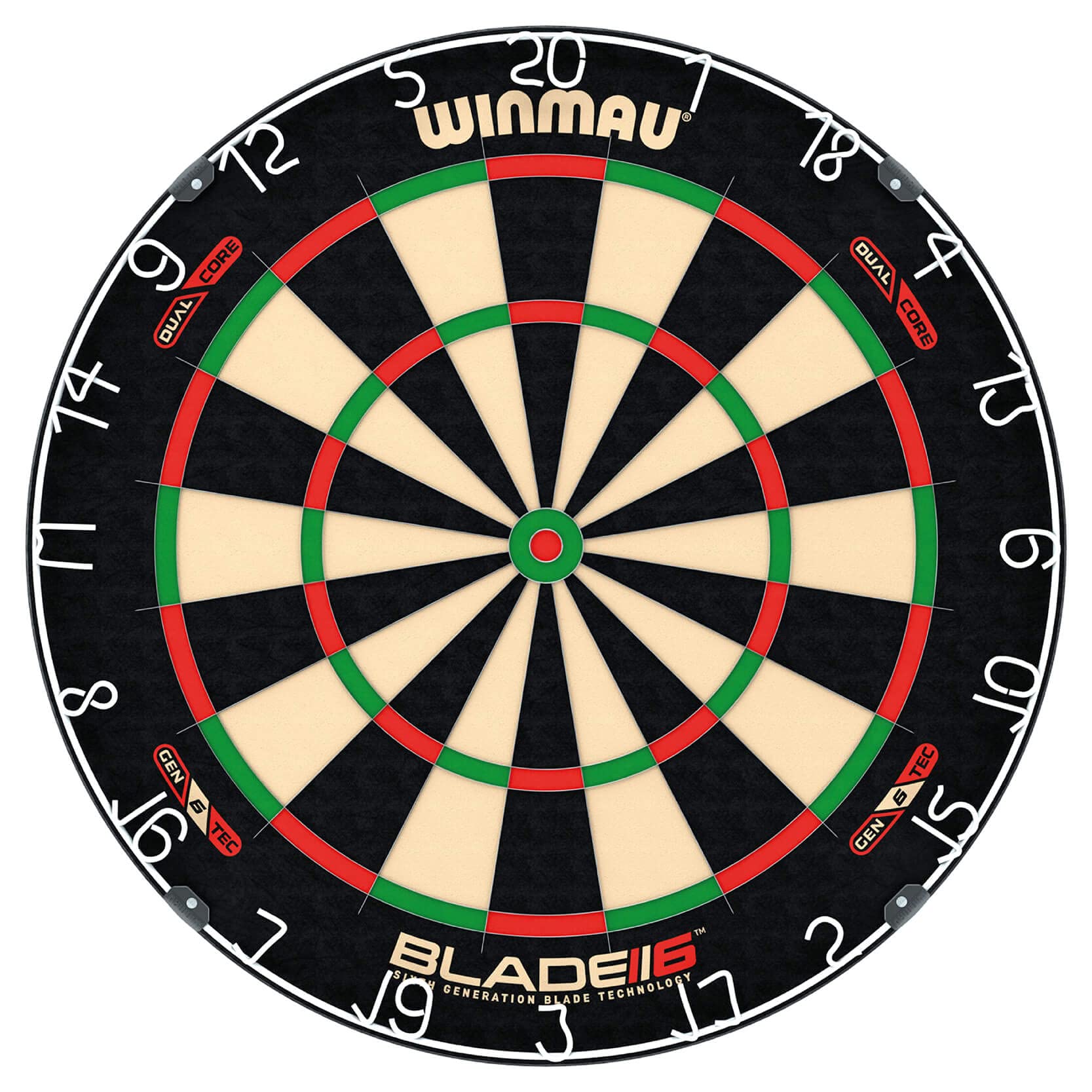 Winmau Darts Blade 6 Dual Core - Bersaglio Professionale