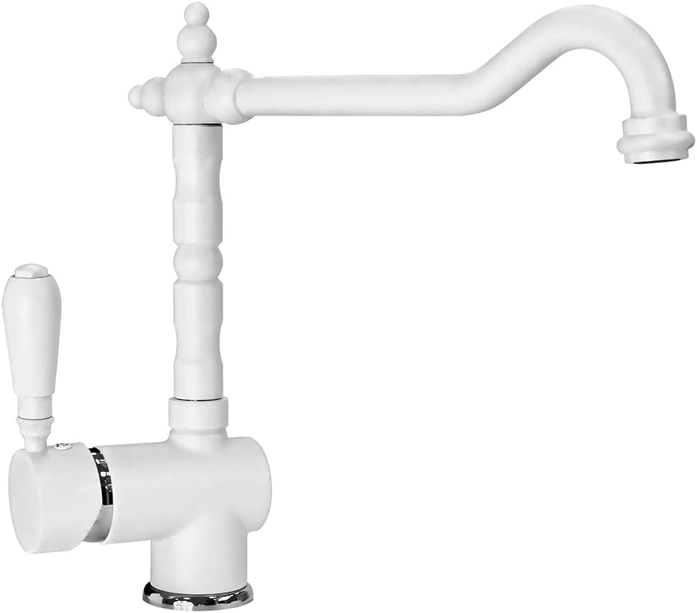 Miscelatore Cucina Plados Monocomando MIXOLD - Bianco Latte