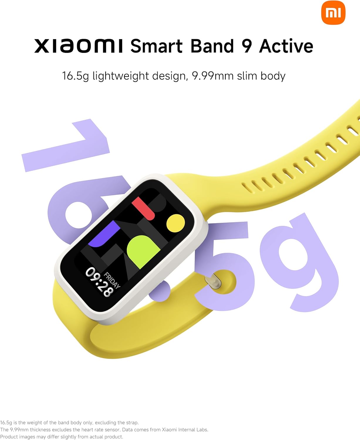 Xiaomi Smart Band 9 Active - Schermo 1.47", Rosa - immagine 6