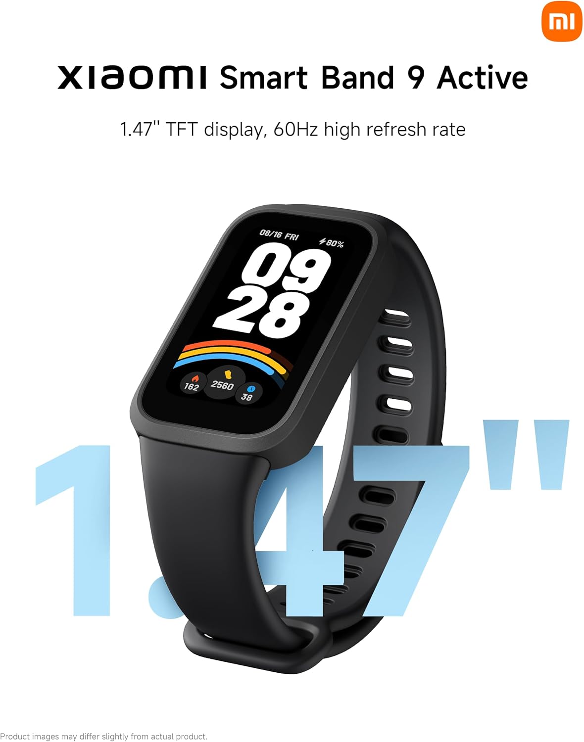 Xiaomi Smart Band 9 Active - Schermo 1.47", Rosa - immagine 8